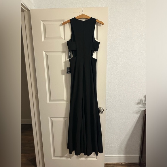 NWT Lulus Loving Embrace Black Cutout Maxi Dress Size Medium - Picture 8 of 9